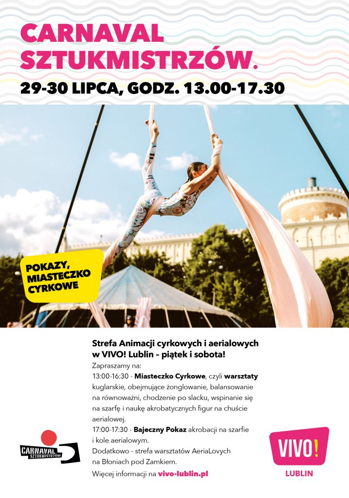 Carnaval Sztukmistrzów zawita do VIVO! Lublin