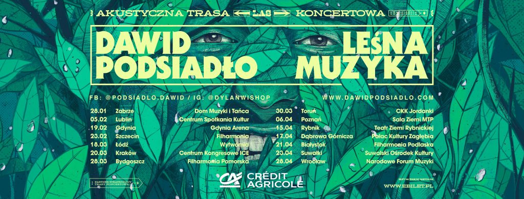 Dawid Podsiadło i jego Leśna muzyka w Lublinie