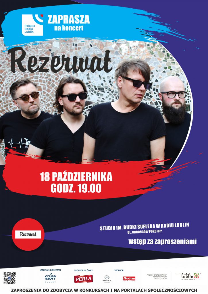 Koncert Rezerwatu w Radiu Lublin