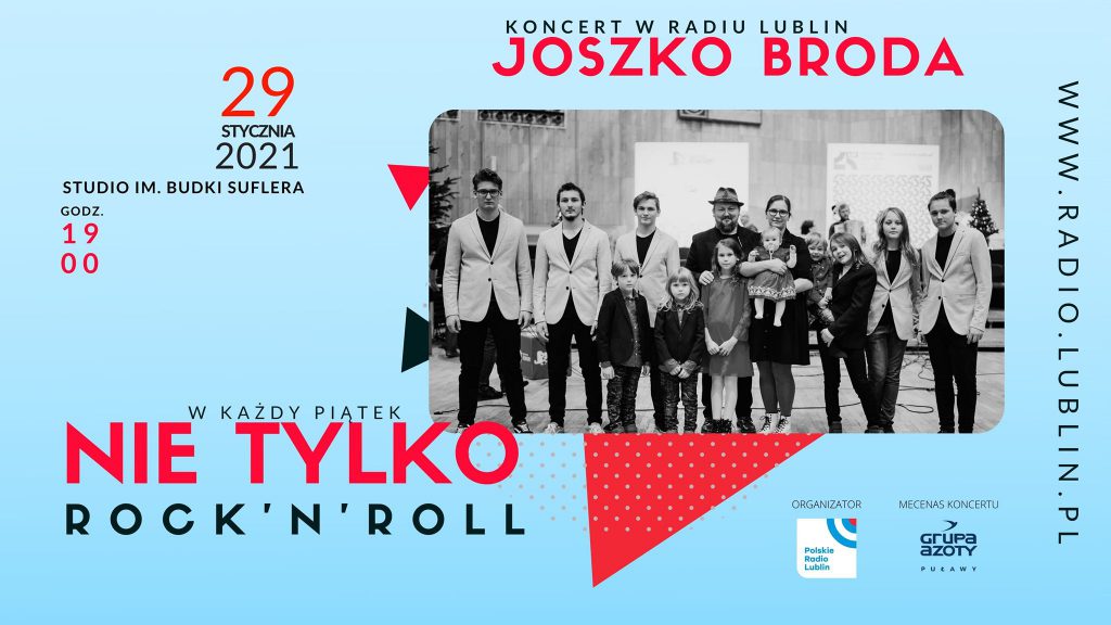 W cyklu Nie tylko rock’n’roll koncert Joszko Broda