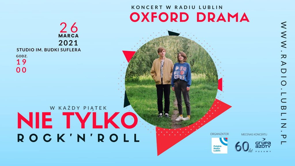26 marca, godz. 19.00 – koncert Oxford Drama (Nie tylko rock’n’roll)