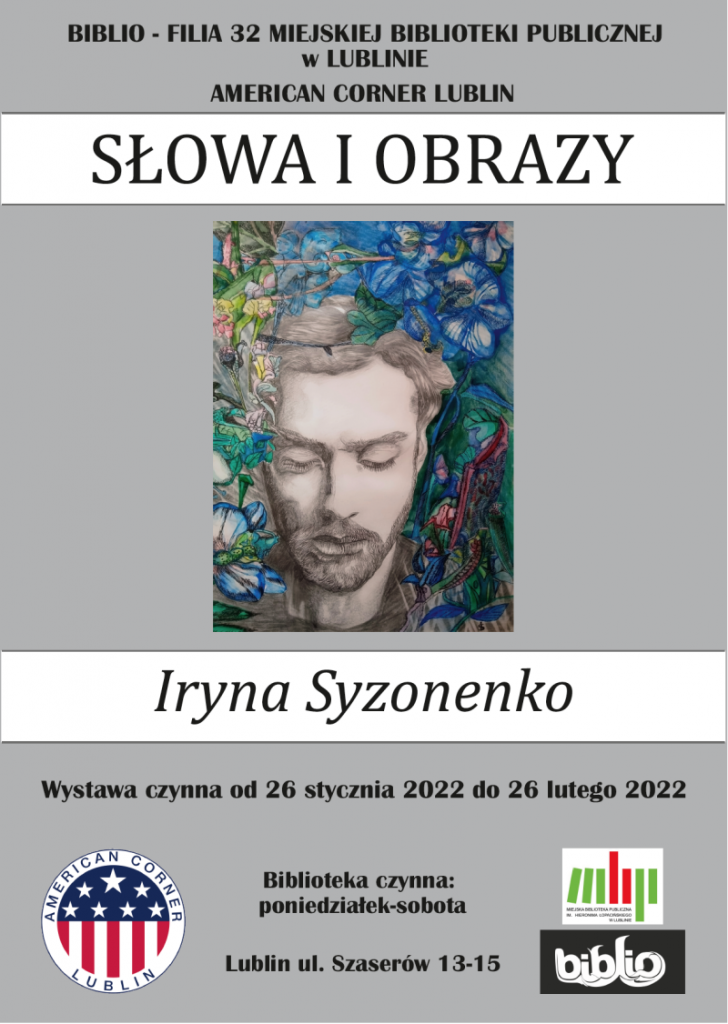 Iryna Syzonenko – „Słowo i obraz” MBP w Lublinie