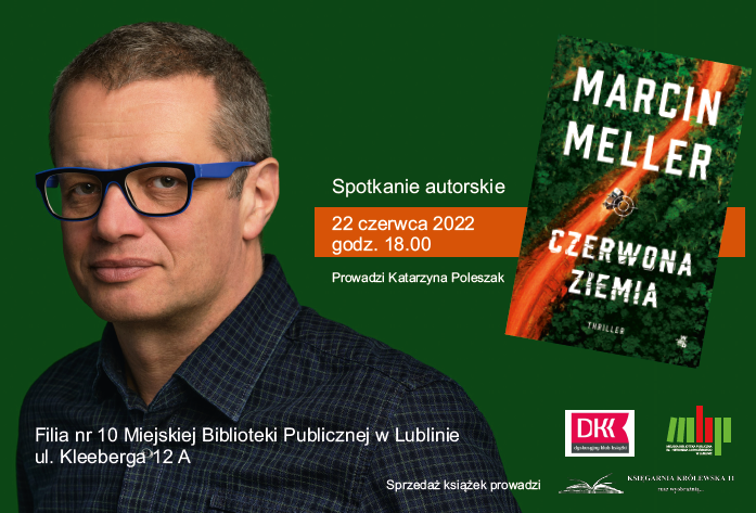 Marcin Meller w bibliotece w Lublinie