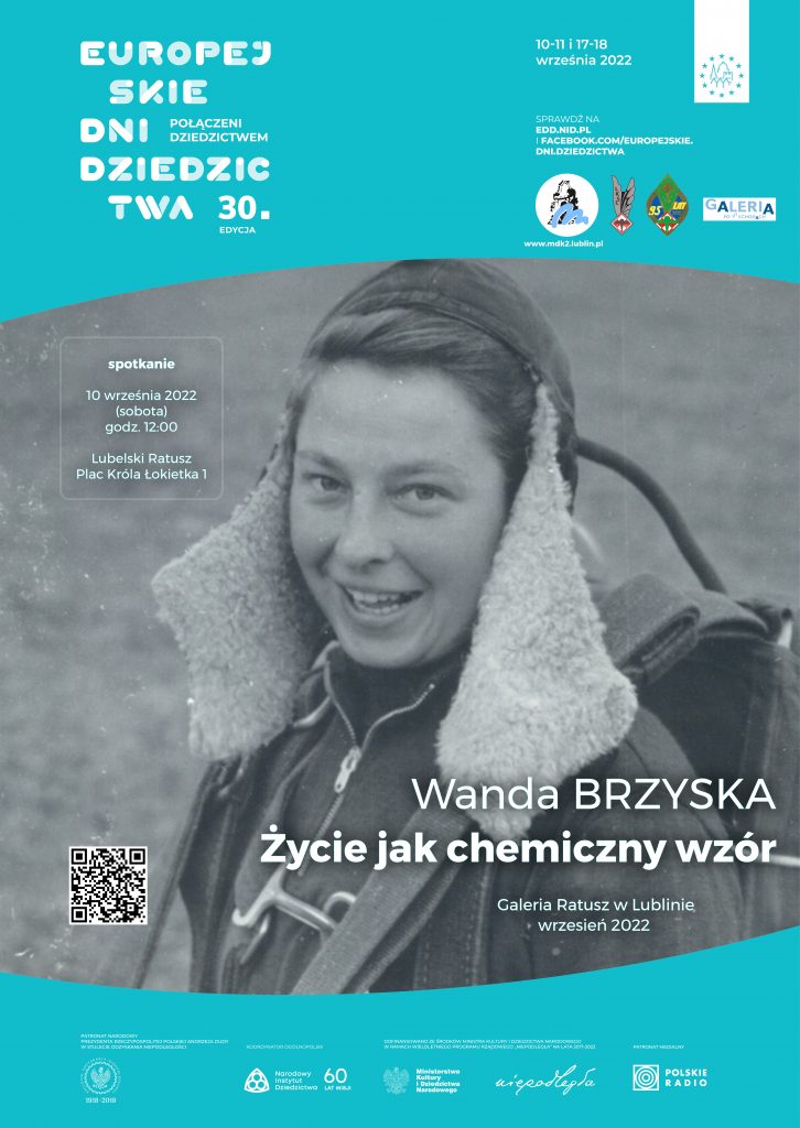 Wystawa „Wanda Brzyska. Życie jak chemiczny wzór” w Galerii Ratusz