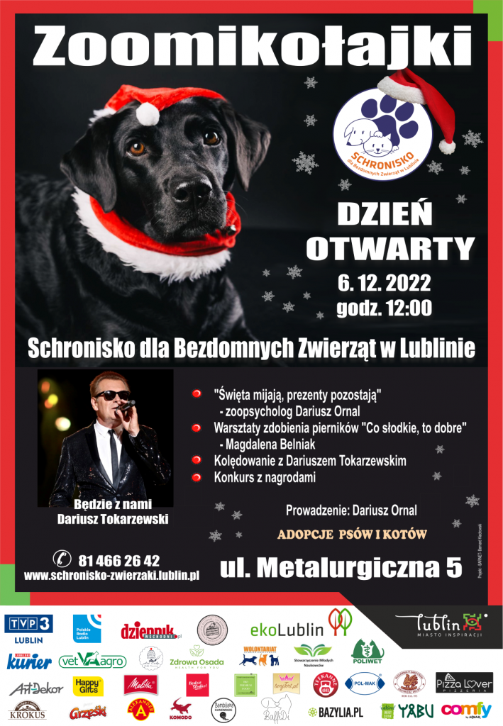 Zoomikołajki w Schronisku dla Bezdomnych Zwierząt w Lublinie