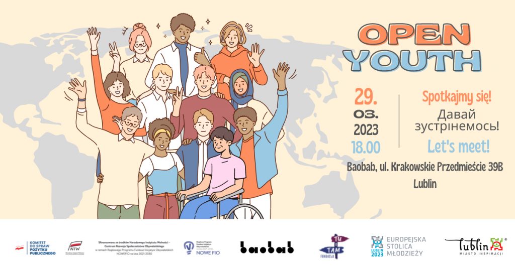 OPEN YOUTH – 29.03.2023