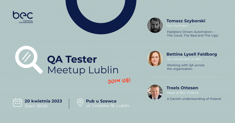QA Tester Meetup Lublin #1