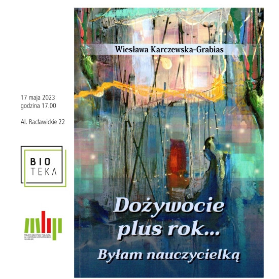 Promocja książki lubelskiej autorki w Miejskiej Bibliotece