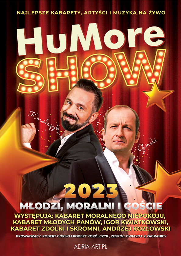 HuMore Show 2023: Młodzi, Moralni i goście