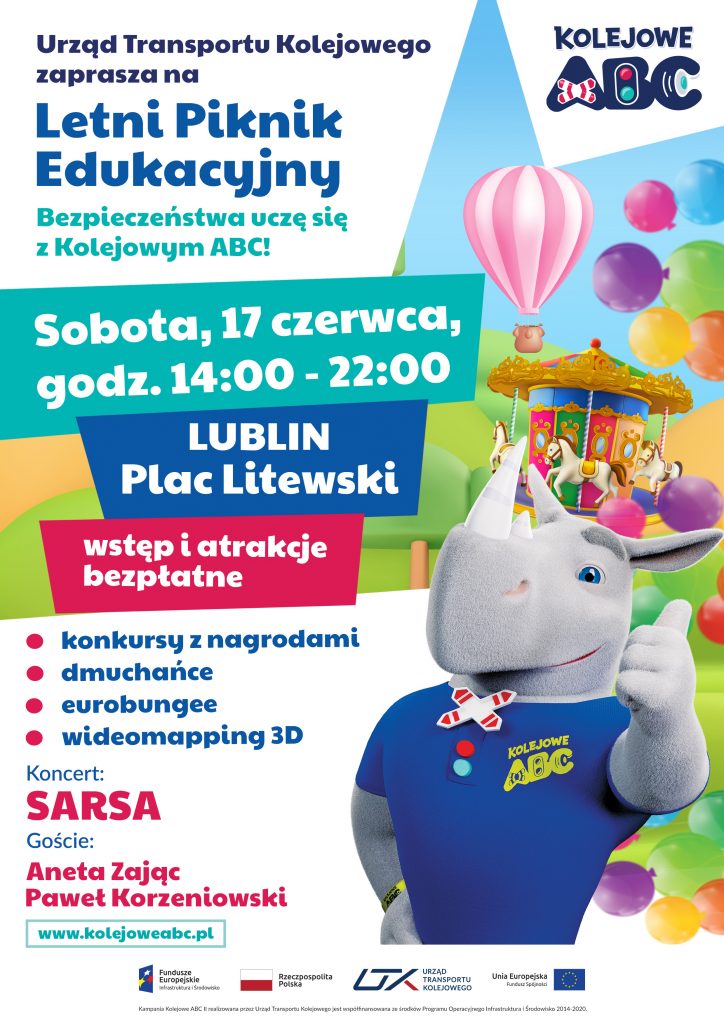 Zdobądź SuperMoc nosorożca Rogatka podczas czerwcowego pikniku w Lublinie 17 czerwca!