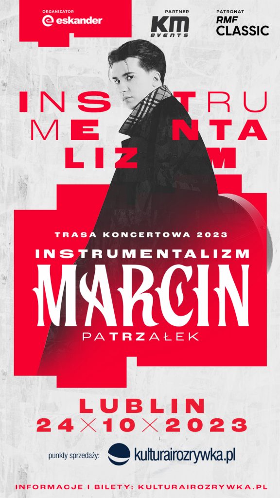 Marcin Patrzałek – koncert – Lublin –