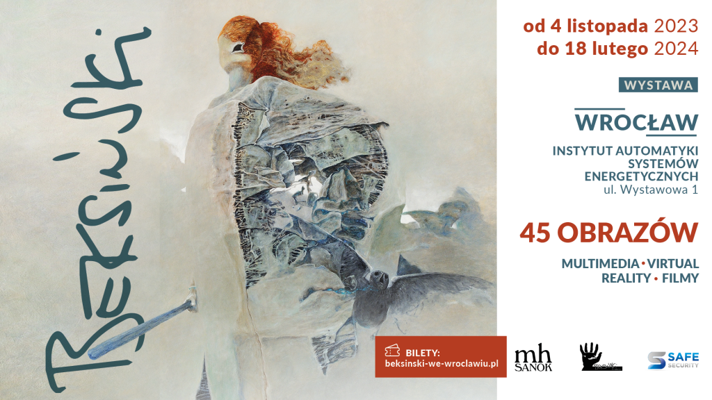 Beksiński we Wrocławiu – pierwsza wystawa od 30 lat/45 obrazów, wystawa multimedialna oraz pokaz obrazów w stereoskopii