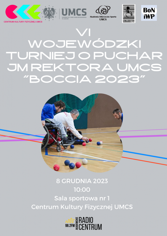 Boccia 2023 – Wojewódzki Turniej o Puchar Rektora UMCS