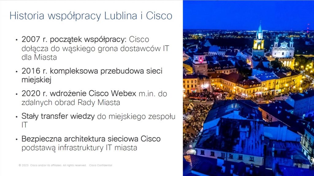 Cisco wspiera lubelską oświatę