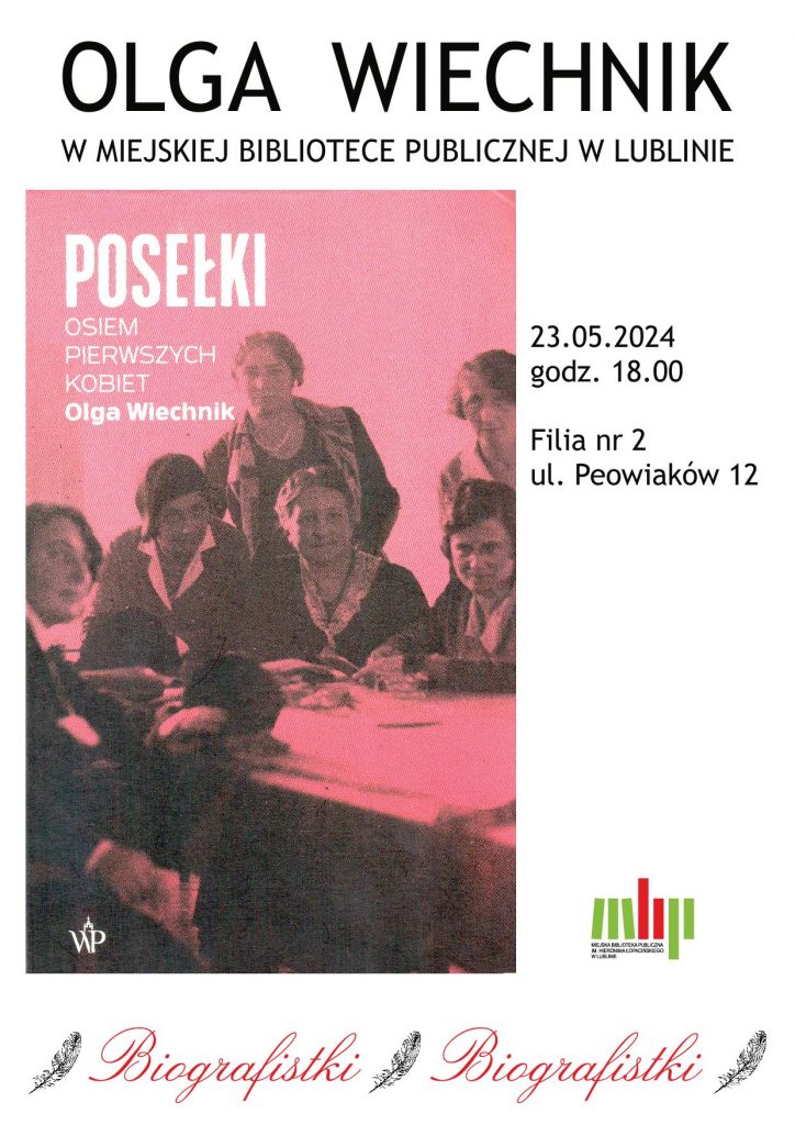 Olga Wiechnik – Posełki. Osiem pierwszych kobiet.