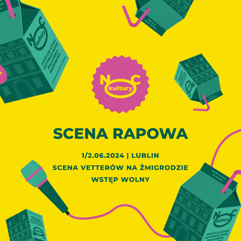 Gwiazdy polskiego rapu w Lublinie! Noc Kultury 2024