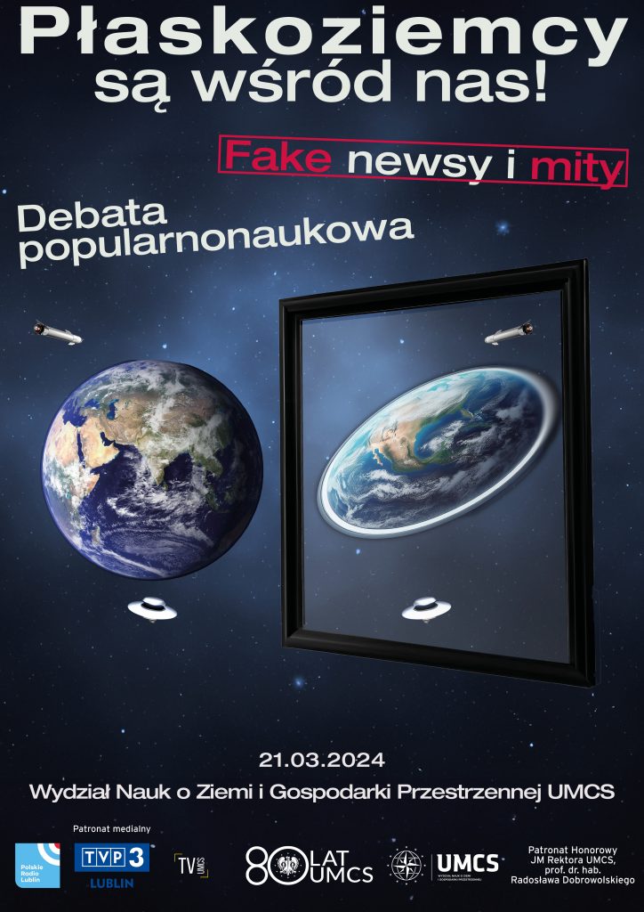 Płaskoziemcy są wśród nas! – debata popularnonaukowa o fake newsach, mitach i teoriach spiskowych