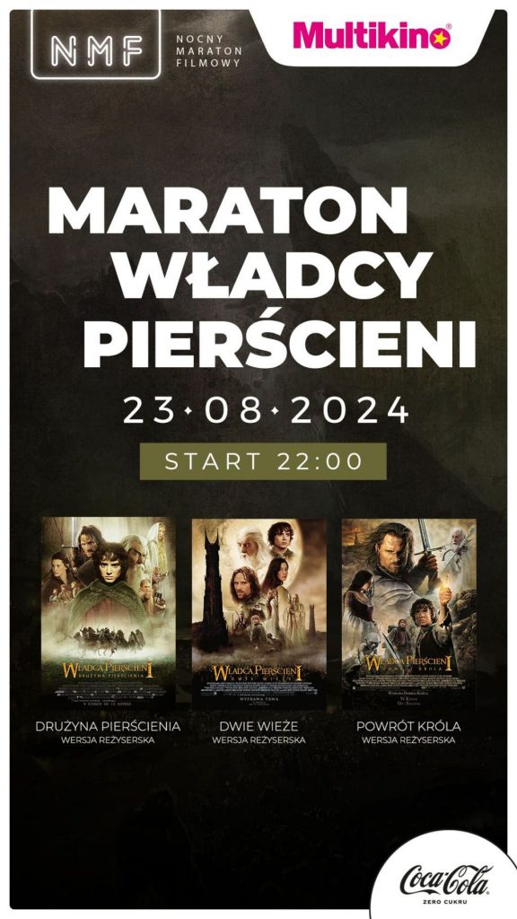 MARATON WŁADCY PIERŚCIENI już 23 sierpnia w MULTIKINIE!