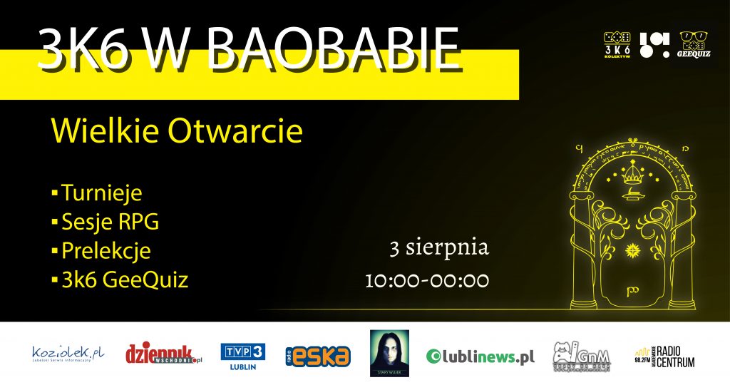 3k6 w Baobabie – Wielkie Otwarcie