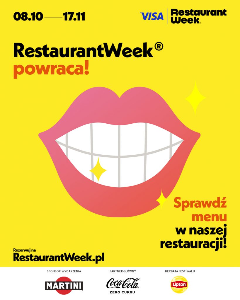 RestaurantWeekⓇ! Festiwal już w październiku!